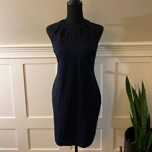 Navy Banana Republic dress